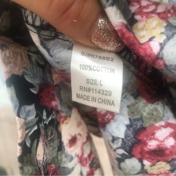Poetry Summer Flower Dress L - Picture 6 of 6
